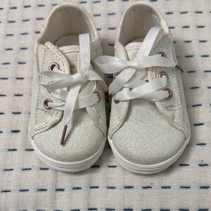 Keds Glittery White Kids Sneakers